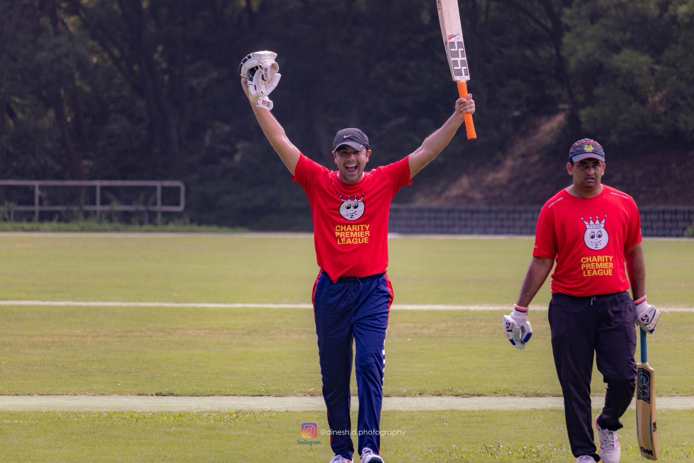 Cricket match-day action from the archive