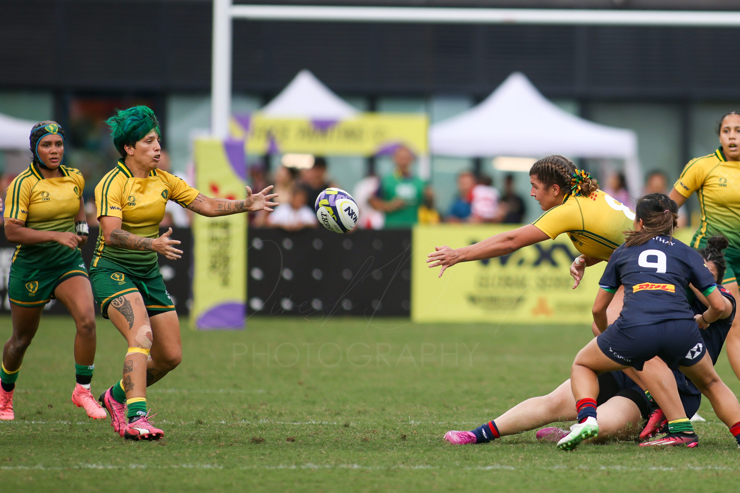 WXV Challenger match-day action from the touchline